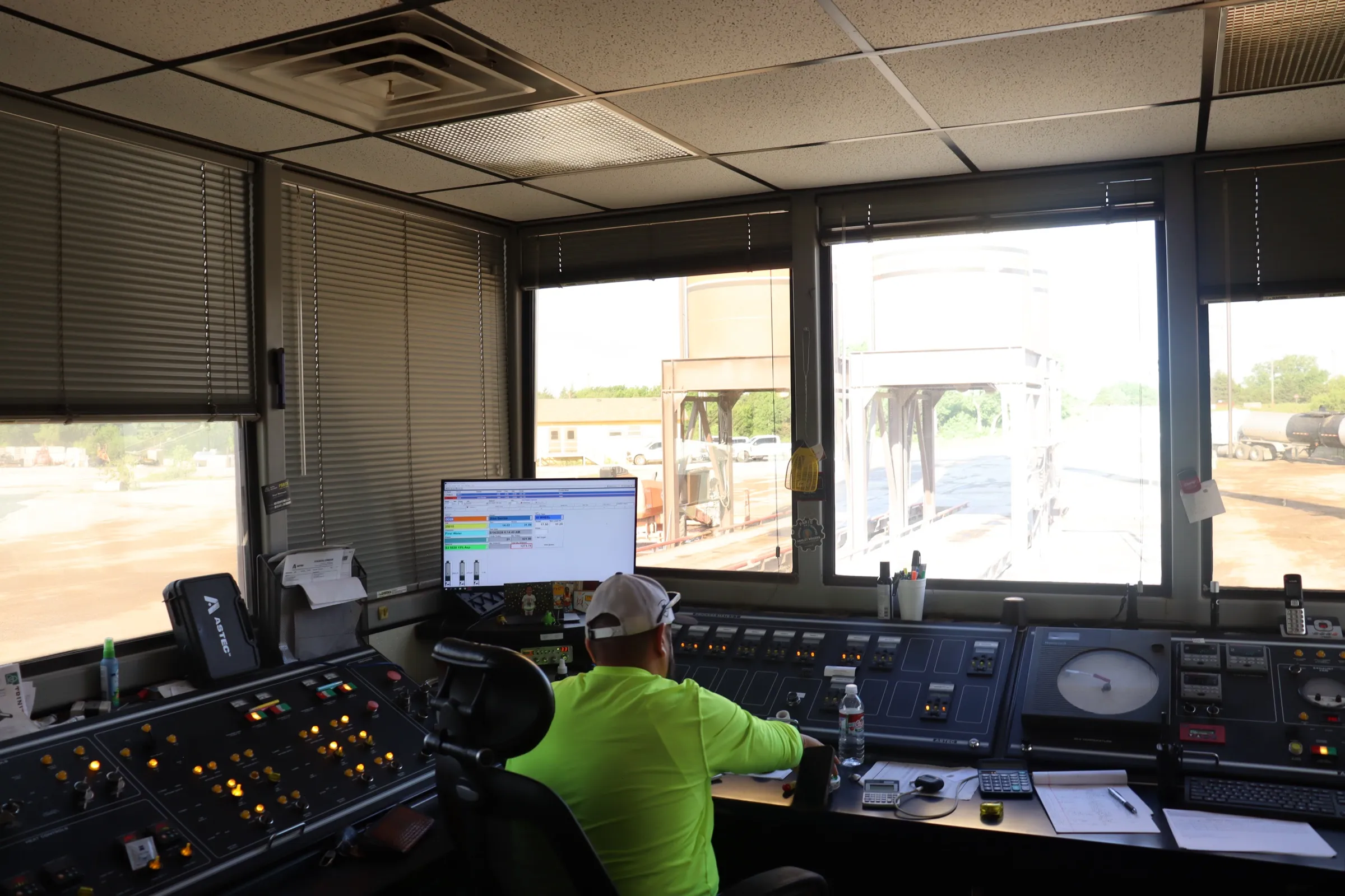 Inside the Trinitas plant control room