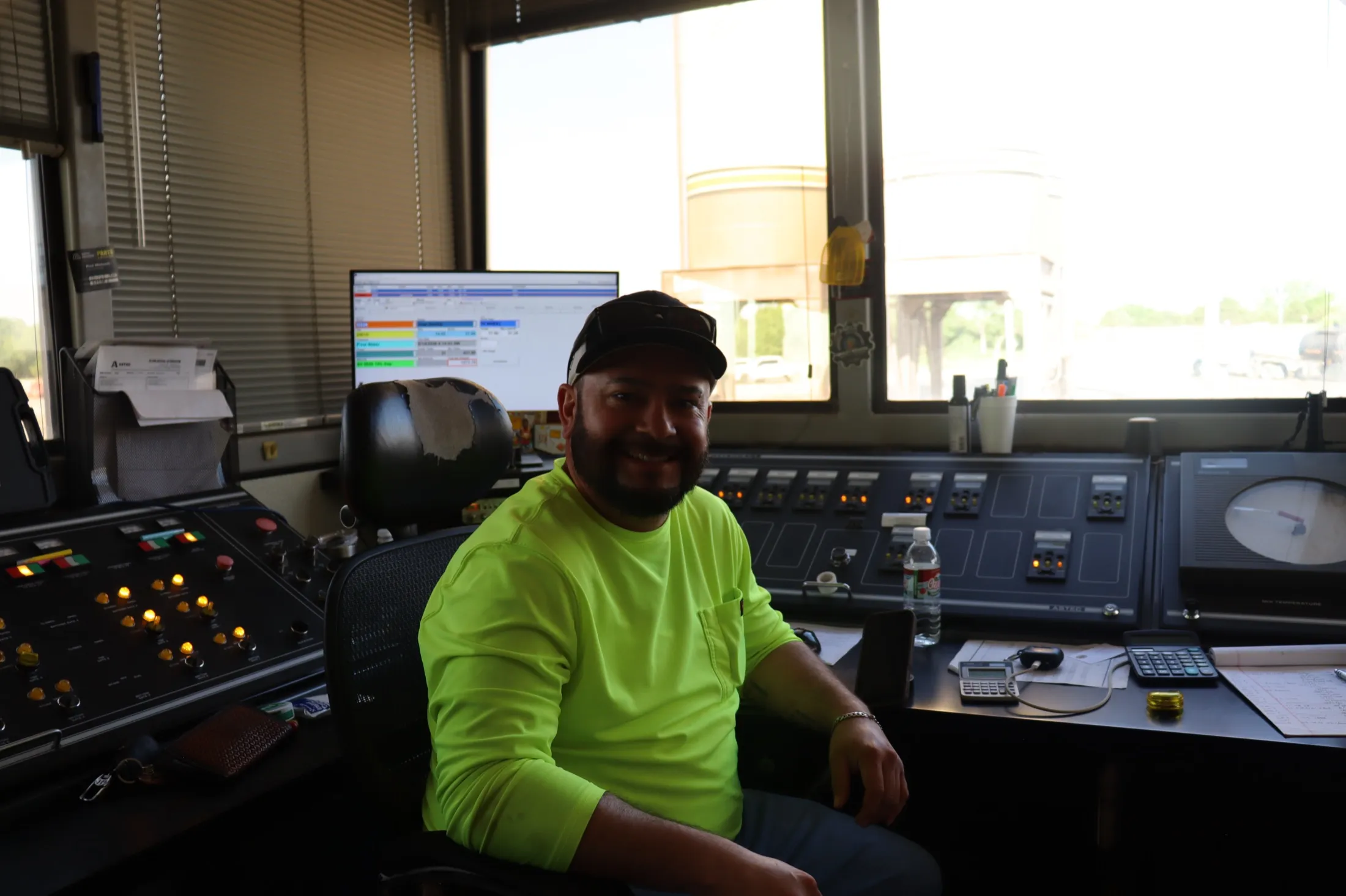 Trinitas plant control room