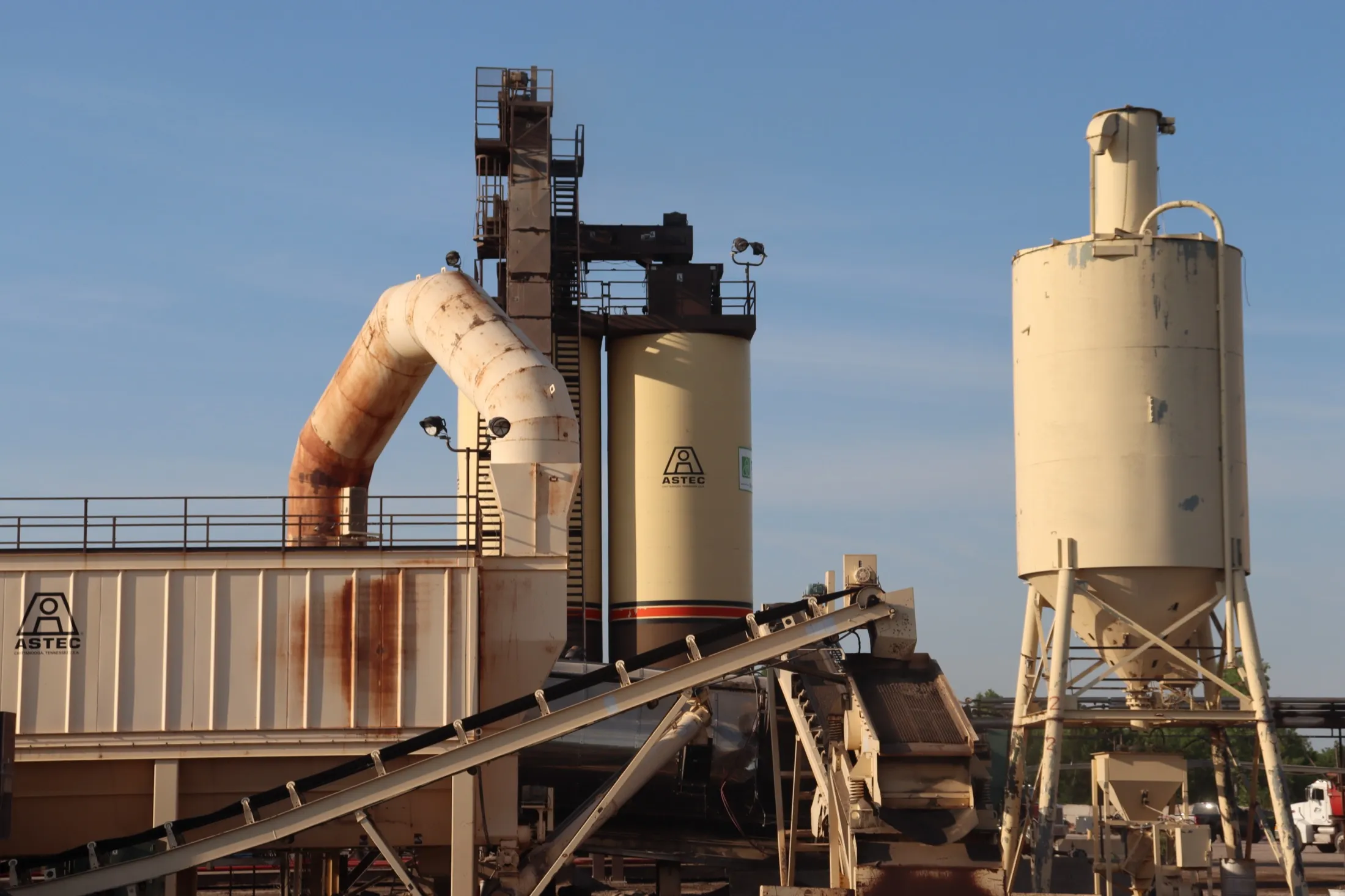 The Trinitas drum-mix asphalt plant